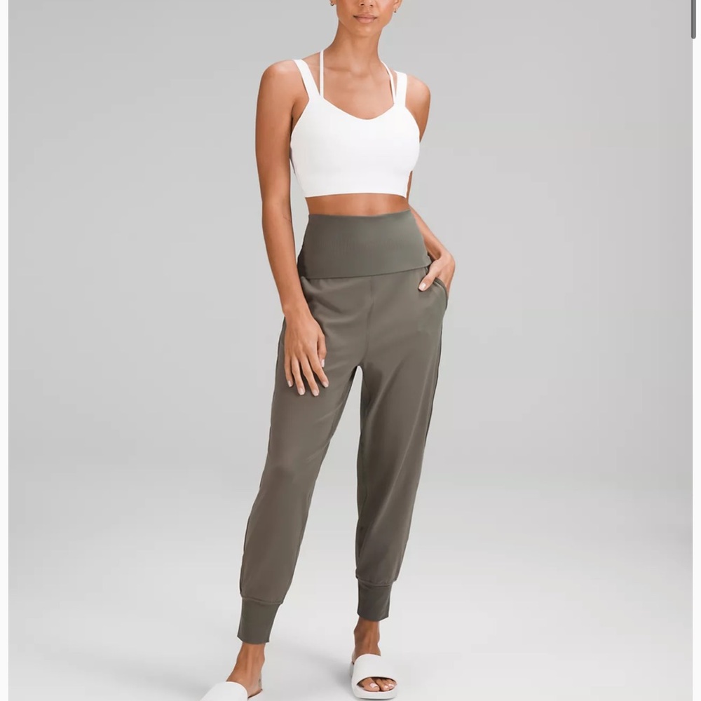 lululemon Align Super-High-Rise Ribbed-Waist Jogger Full Length